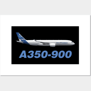 Airbus A350-900 Posters and Art